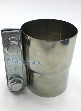 挖掘机配件神钢SK200/210/250-8消声器U型抱箍排气管卡箍卡扣夹子