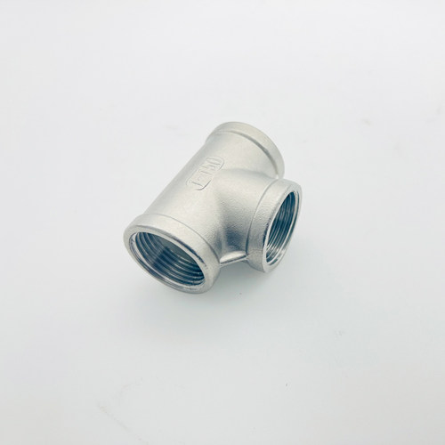 201/304不锈钢三通丝扣内丝内螺纹三通精铸水暖配件水管接头家用