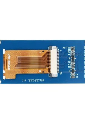 1.9寸TFT液晶显示屏170320模块ST7789小屏幕LCD并口SPI