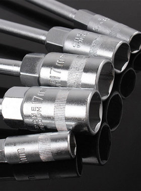 T型套筒扳手外六角扳手T型T字丁字手动套筒杆6/7/8/10/14/17mm