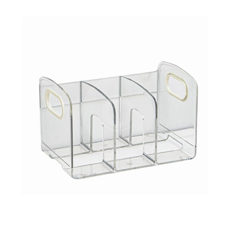 文件架书立架桌面资料档案收纳盒办公室a4文件框书本置物架子立式