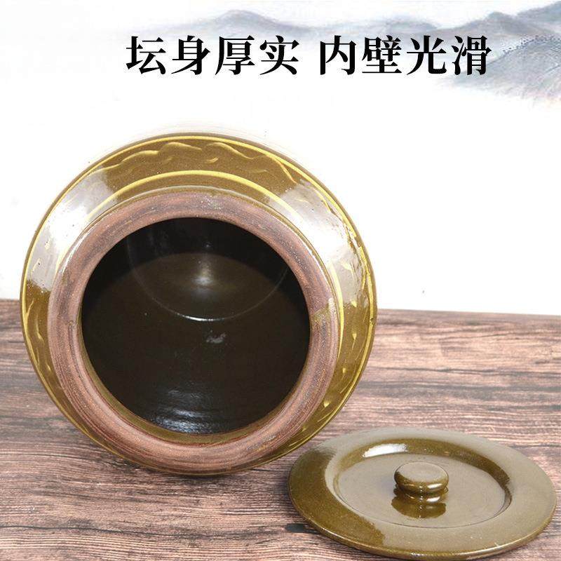 土陶米缸腌菜缸腌肉坛复古老式厨房米桶带盖下酱咸菜酸菜直销,家装主材,米桶,淘宝优惠券,粉丝福利购,淘宝优惠卷
