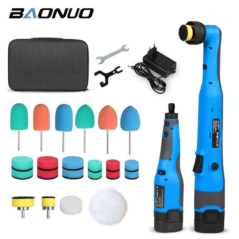 汽车抛光机点磨点抛抛光打蜡去划痕除锈1寸2寸锂电式抛光机