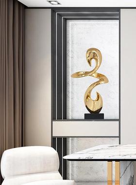 事事如意摆件办公室玄关酒柜电视柜客厅现代简约轻奢风装饰工艺品