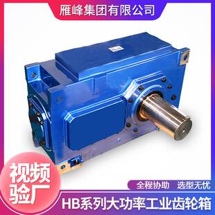 HB系列大扭矩磨齿重型反应釜搅拌机可焊接大功率齿轮减速机