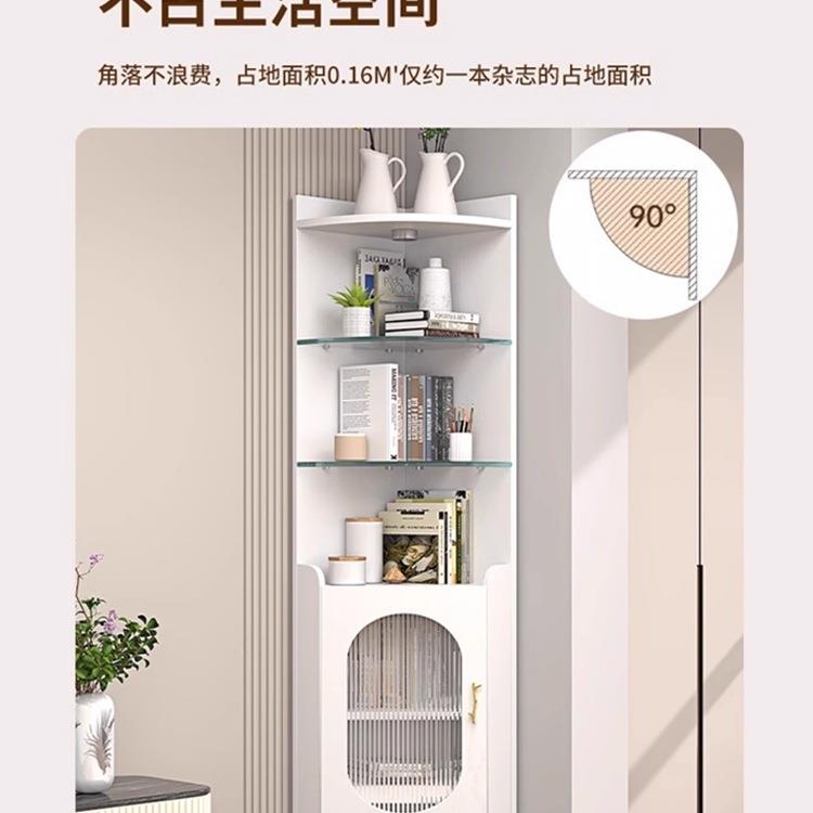 角柜墙角柜客厅沙发角落柜边角柜餐厅酒柜转角柜床头柜置物架花架