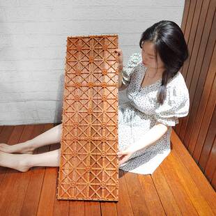 阳台防腐木地板户外庭院实木抬高地台阳光房露台架空地面自己铺设