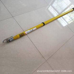 伸缩接扣绝缘棒可调节绝缘操作杆玻璃钢令克棒三角管拉闸杆