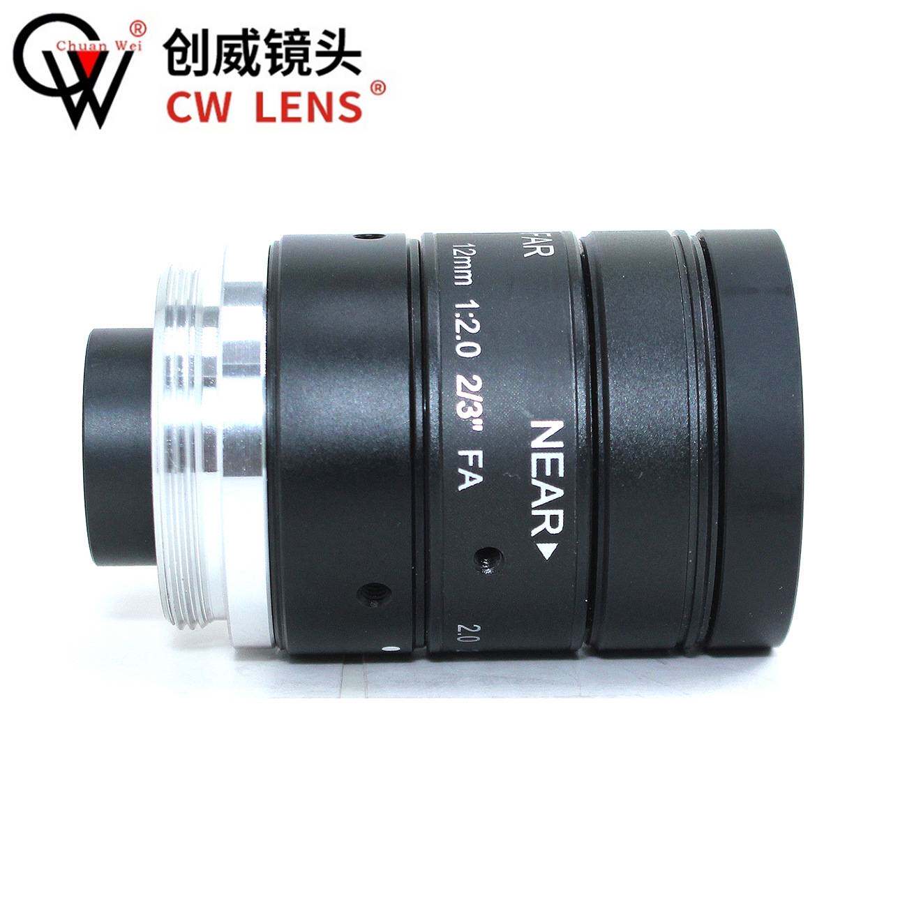 宇瞳镜头工业镜头 12mm 10MP 三分之二高清镜头 一千万像素 C接口