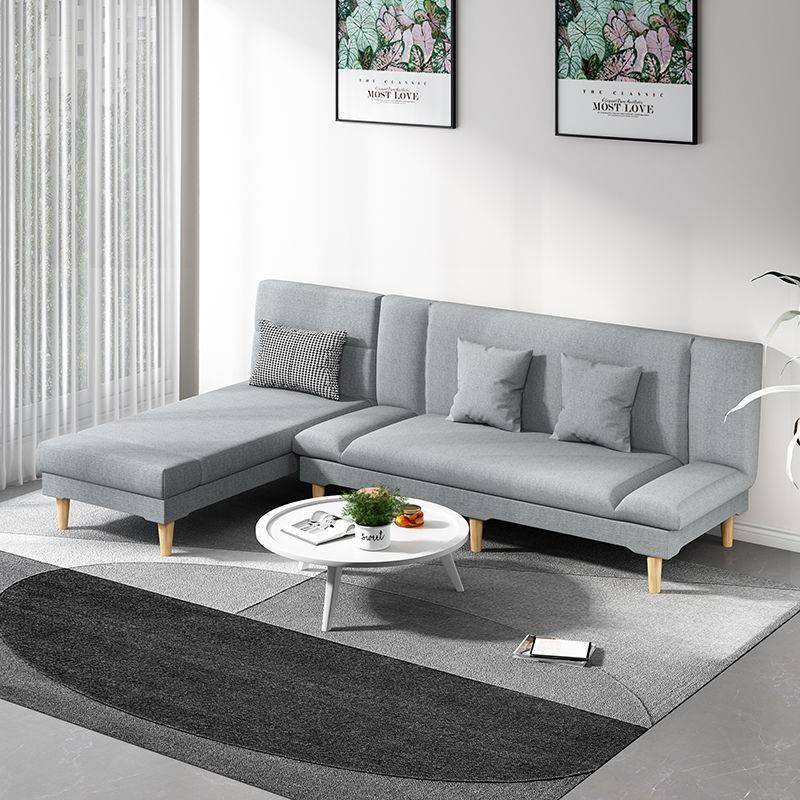 阳台小户型客厅卧室美人榻懒人躺椅沙发床租房小沙发床折叠床两用