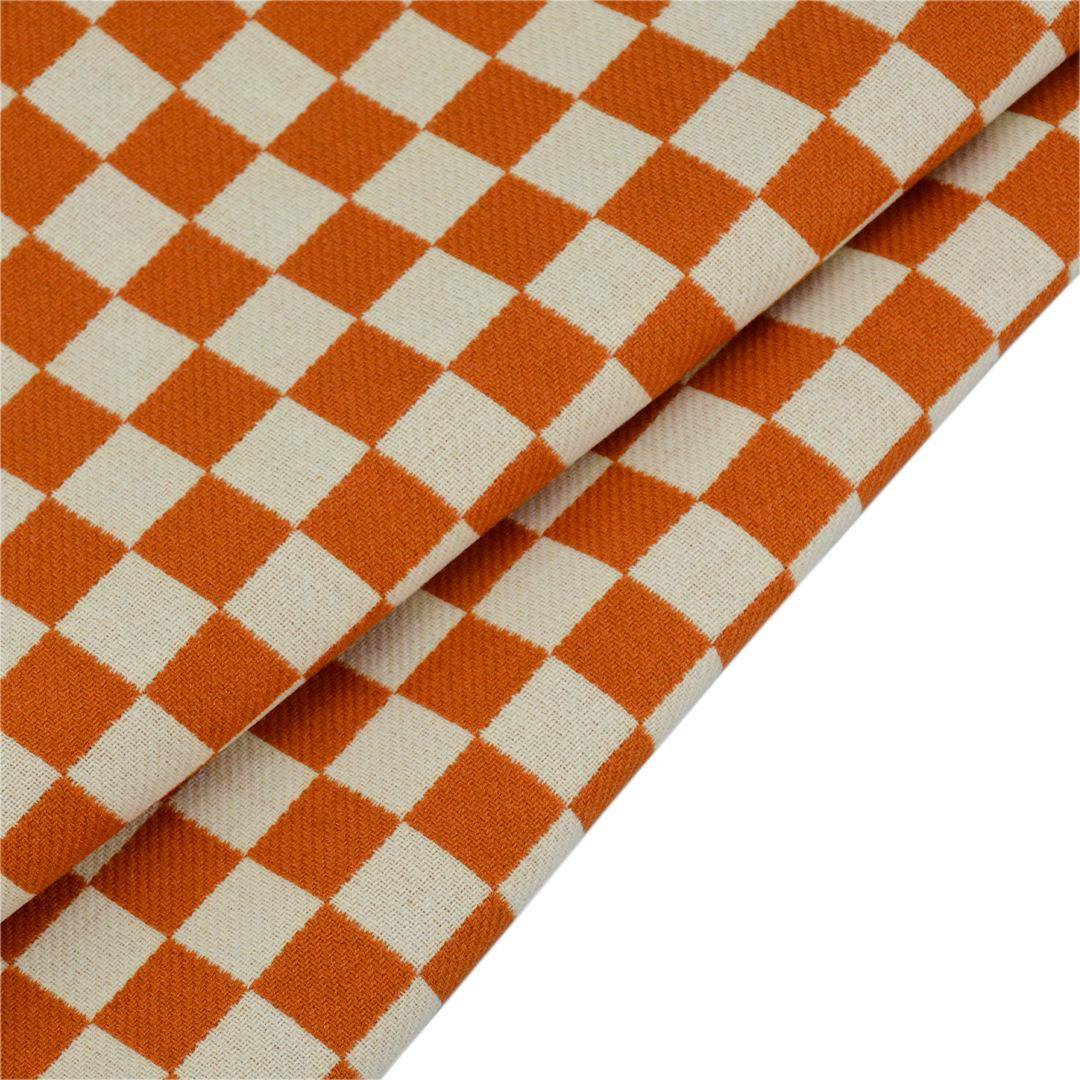 VSY精纺澳毛毛0羊格子5面料休厚款棋盘格时装闲装面料