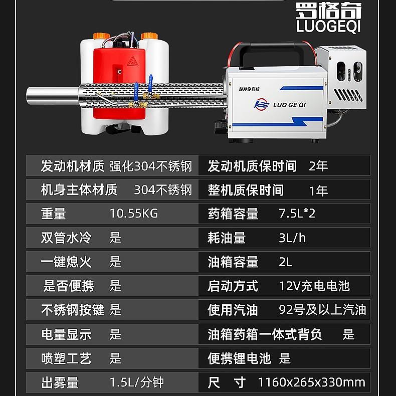 现货农用电动喷雾器 背负式农业果园打药机 防疫消毒打药机