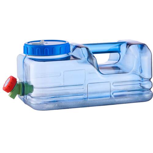 矮扁方形户外自驾游带龙头储水桶茶具储水桶纯净矿泉装水桶饮水桶