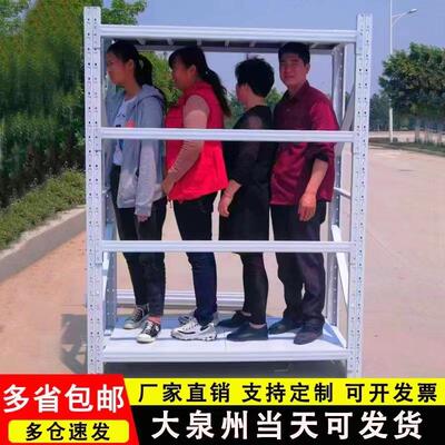 仓储组装货架仓库家用车库快递隔板置物架厨房铁架子组合可调节