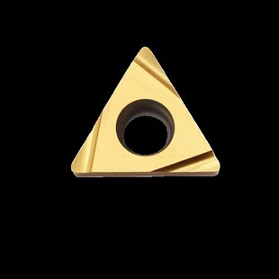 小三角形数控车刀片TCGT110202L/110204L金属陶瓷黄色涂层刀粒