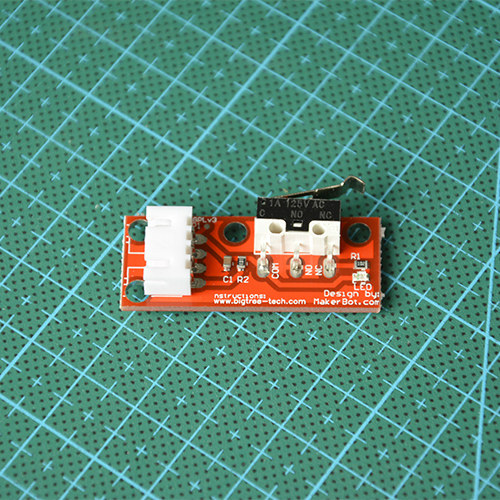 带线微动开关 限位开关 连接RAMPS 1.4板 3D打印机配件 - 实物图