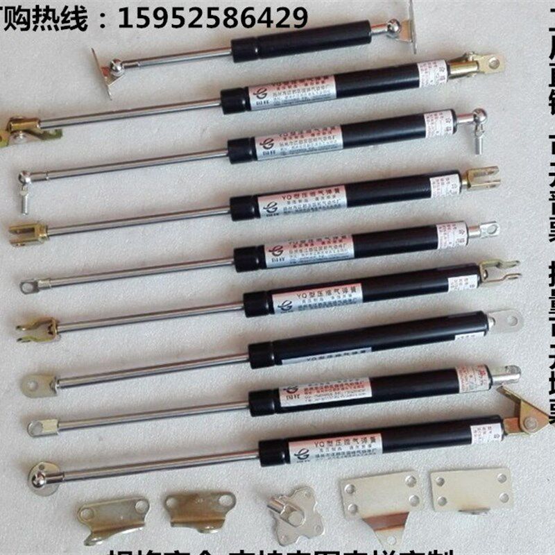 微型液压杆支撑杆伸缩撑杆床支架小型气弹簧橱柜上翻门宣传栏气动