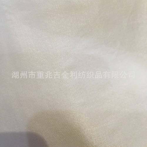 丝毛秋缎布料桑蚕丝新品冬丝面真料羊19姆米真AIM丝毛交织丝布料