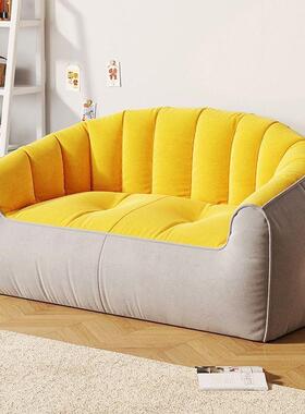 可懒人发沙双单人小户型卧室榻榻米躺可睡豆袋人类狗窝WCL阳台沙