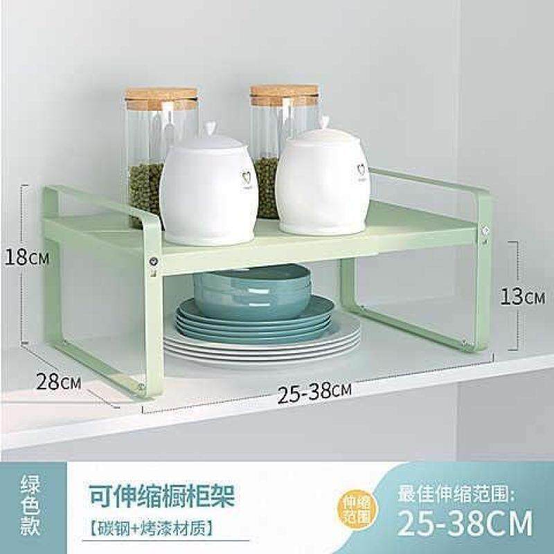 厨房台面置物架味白架色桌面储物收纳隔板调LJQ料碗盒盘整理收纳