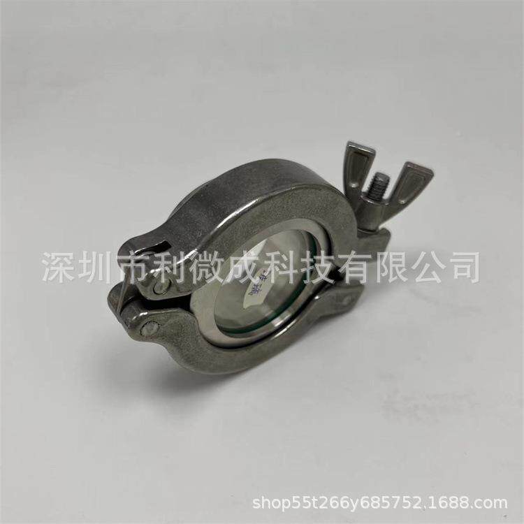 KF/W真空法兰CVD/PVD观察窗K视F10-16-2英5-40-5N0石LVCK0000玻璃