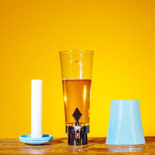 餐厅商用塑酒果汁分发器酒吧啤塔酒炮含P17冰管具料啤酒分配器扎