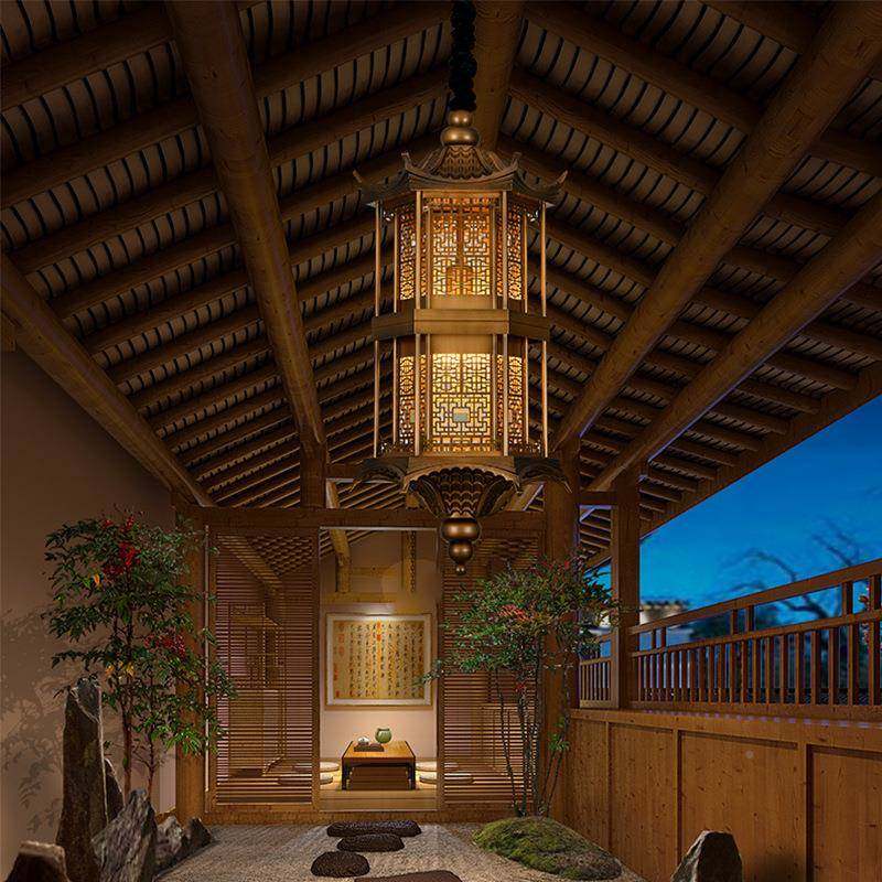 子灯设吊计师造57型房酒店餐厅新中式茶售楼部沙盘民宿铁艺楼吊灯,家装灯饰光源,智能吊灯,淘宝优惠券,粉丝福利购,淘宝优惠卷