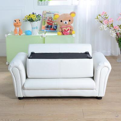 厂家直销儿儿童发卡通婴沙VCO双人皮革小沙发可爱创迷你儿意童椅