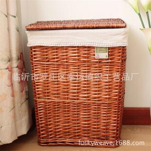 临沂柳编洗衣篮YOL脏衣筐酒店收纳筐衣洗房筐柳条藤编大筐篮子