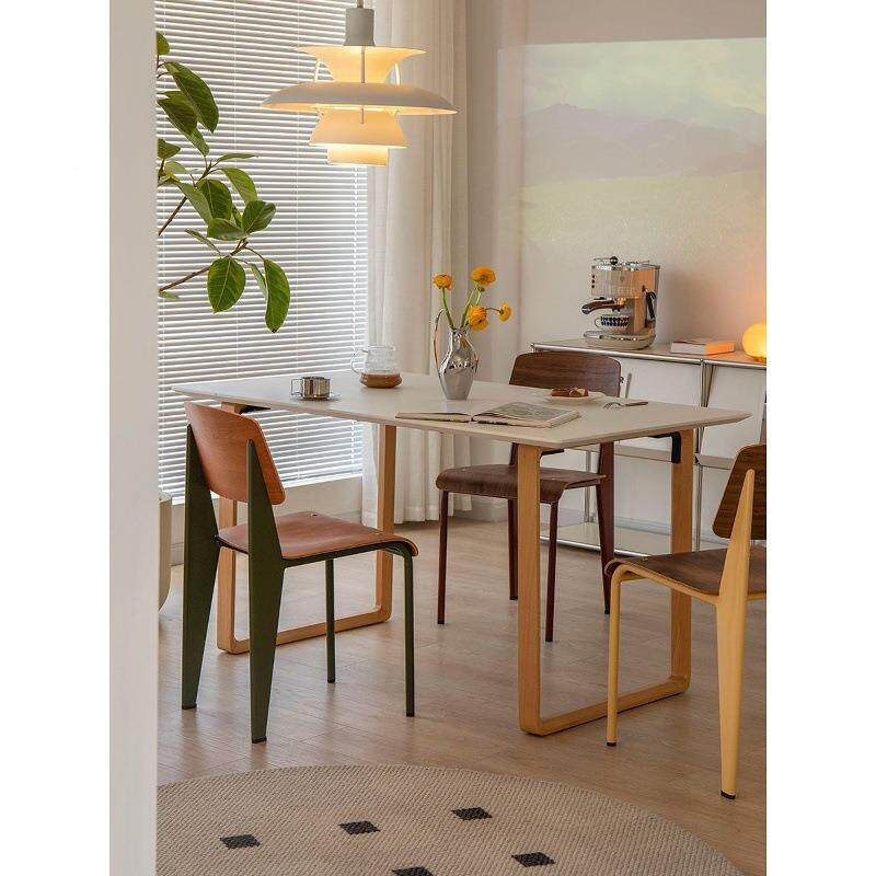 古生餐椅标准椅设计师实木椅子家复YUP用椅靠背学书桌简约餐桌椅