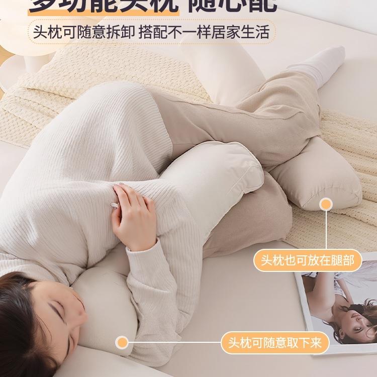 纯色头床靠垫沙发榻榻可米上软F99M6S6J床包靠背拆洗防撞靠枕软垫