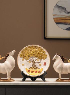 室马上有钱家居客厅酒柜装饰摆件老35864板办公桌面摆设到成品功