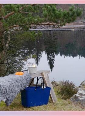 3YK欧美物F76J765H新野款中篮国大陆时尚塑料大号买菜篮购手提红