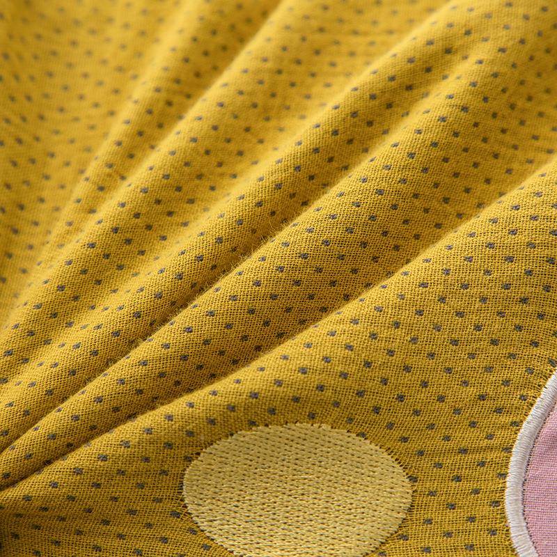 全棉双纱萌熊层婴儿枕新芯生儿枕定型幼儿园儿童学萌生3FK3K26卡