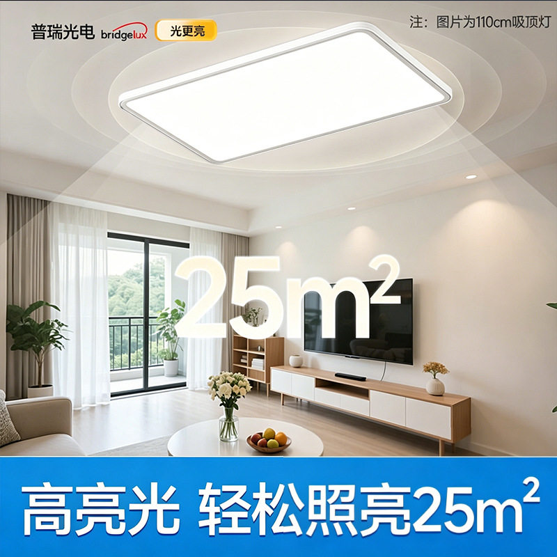 家装灯饰led护眼RA98卧室吸顶灯简约客厅主灯中山灯具大全屋套装