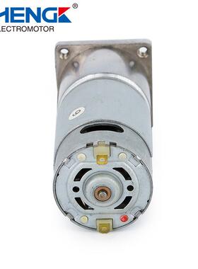 ZHENGK机ZB37F电H微型电机IPQ37mm直流减速电机中心轴G12V24V