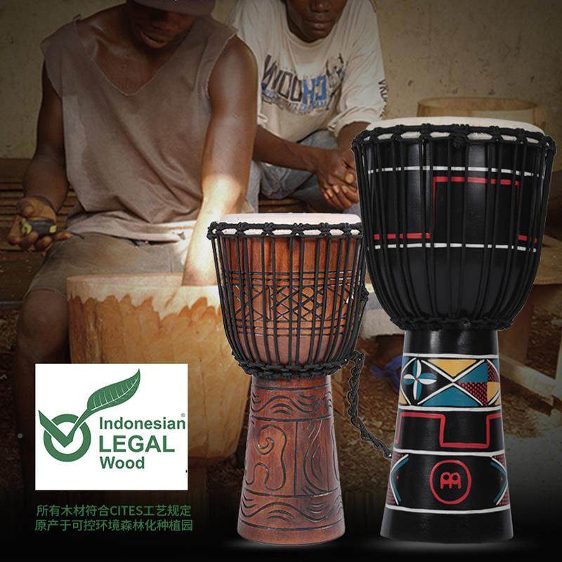 专麦尔1ADX2寸非洲鼓童业成人标准0寸手鼓丽江HD1J手工初儿学者