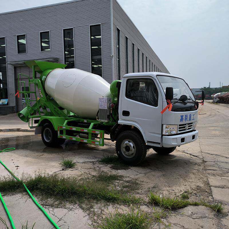 小国无品牌/型三混凝土搅拌车工程用水泥浆砂拌机搅东风3方商混砼