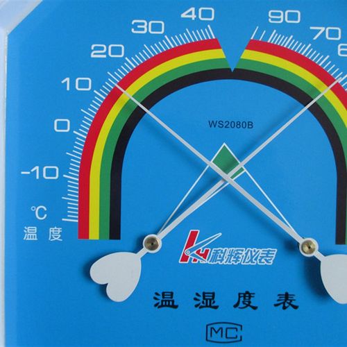 天津科辉温湿表温湿度计WS2080B温湿计家用温度表干湿温度计