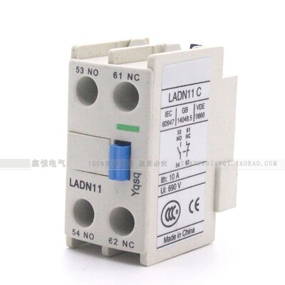 交流接触器辅助触头LC1D/CJX2/LC1E银点LADN11C F4-11 F4-20 02