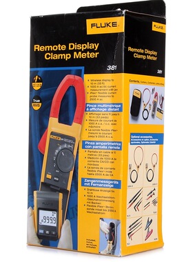 美国福禄克FLUKE381数字交直流钳形表F381/FLUKE376/F376电流表