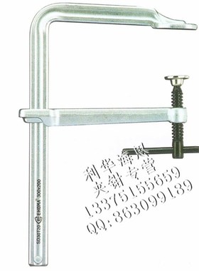 台湾EHOMA爱赫玛F夹钳夹具长深喉T型铁柄快速夹钳G40CS~SD100T25