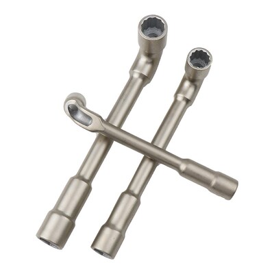 L型套筒扳手13号多功能水槽烟斗板手丁字杆15mm9外六角套头工具