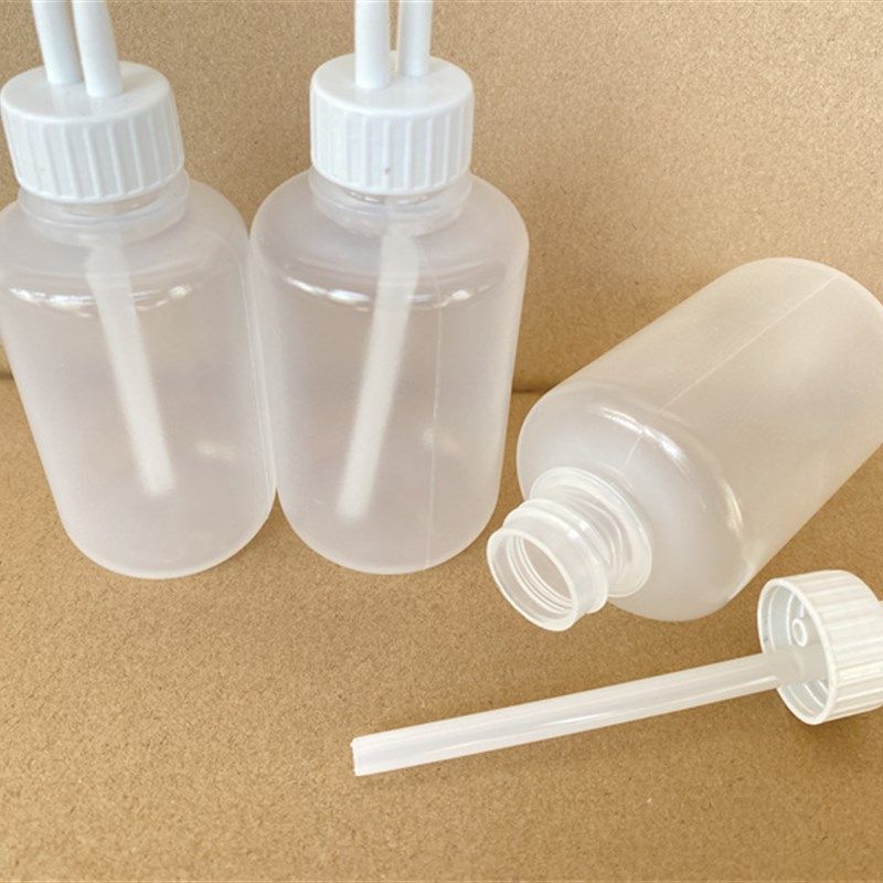 100 125 150ml 气体洗瓶 缓冲瓶 安全瓶 插管式洗瓶 PP塑料洗气瓶