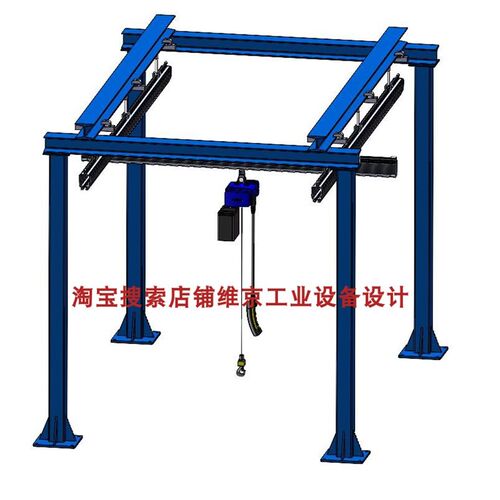 83套起重机图纸/桥式起重机门式起重机悬臂起重机KBK起重机图纸3d