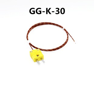 测温热电偶线K型铁氟龙茄TTK30SLE带导线高精感温线