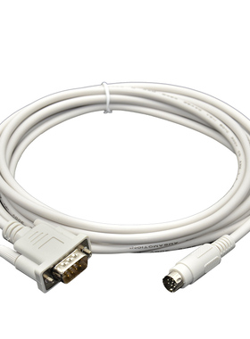 汇川IT5070E触摸屏IT6070T与H0U/1U/2U系列PLC通讯线 IT5-H2U-CAB