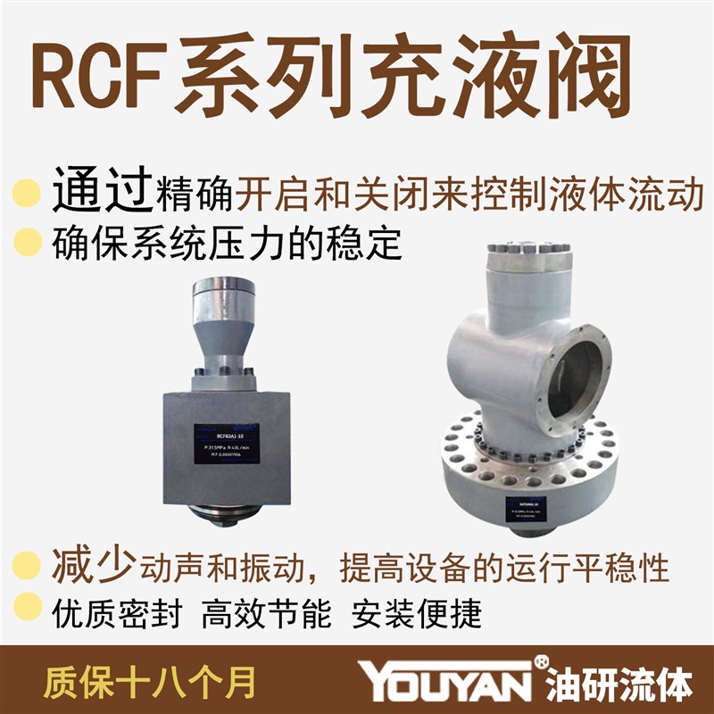 充液阀RCF25/HCF40/TCF50/KCF80/YCF63/100B1/125/150/200/250A1