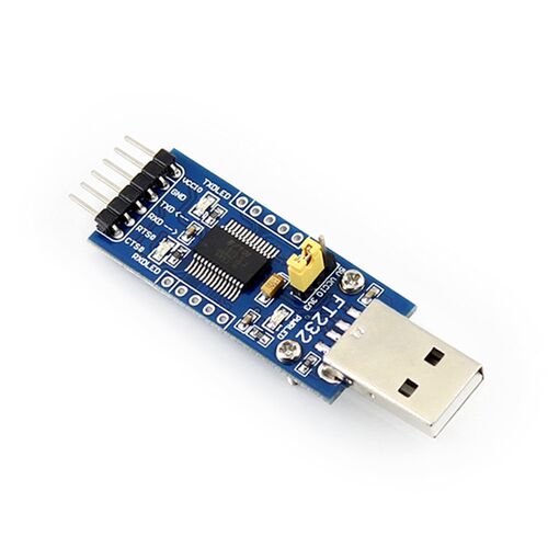 USB转UART串口模块 工业级USB转TTL转换器 FT232RL通信模块刷机板