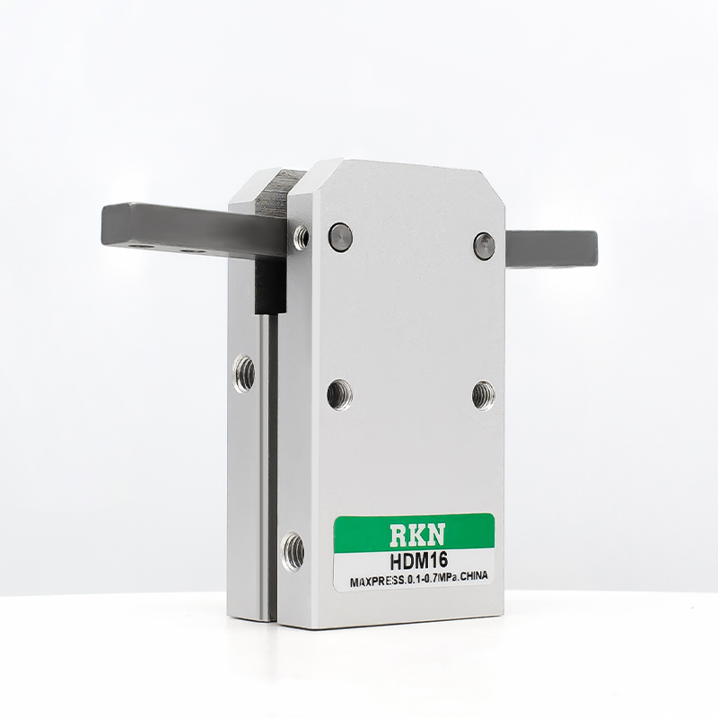 气立可型HDM16 HDM20 25 32 加长 气动手指气缸 180度机械夹爪10